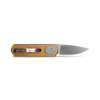 Vosteed Cutlery Corgi Pup Trek Folding Knife - 2.37'' 14C28N Drop Point Blade, Ultem / PEI Handle, Trek Lock