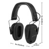 Allen ULTRX Bionic Electronic Earmuff - NRR 22dB, Rubberized Protective Coating, Midnight Gray