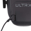 Allen ULTRX Bionic Electronic Earmuff - NRR 22dB, Rubberized Protective Coating, Midnight Gray