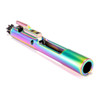 Faxon Firearms 5.56NATO Chameleon PVD Bolt Carrier Group - Fits AR-15, Titanium Nitride PVD Coated Bolt Carrier and Gas Key, Gold, Rainbow PVD Finish
