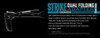 Strike Industries Cheek Riser for Dual Folding Adapter - Black