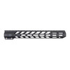 Fortis 15.3" Camber MLOK Handguard - Fits AR-15, Black