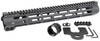 MIDWEST INDUSTRIES INC MISLH14 Slimline AR-15 6061 Aluminum Black Hard Coat Anodized 14" -  MISLH14