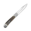 Cobratec Knives Trapper Hidden Release AUTO Folding Knife - 3.125" D2 Blade, Stag Antler Scales, Pocket Clip