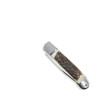 Cobratec Knives Trapper Hidden Release AUTO Folding Knife - 3.125" D2 Blade, Stag Antler Scales, Pocket Clip