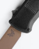 Benchmade 5371FE Shootout OTF AUTO Knife - 3.494" CPM-CruWear Flat Earth PVD Drop Point Blade, Graphite Black CF-Elite Handles