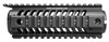 FAB Defense FXNFR NFR Quad Rail for Carbine Length M16 1913 Mil-Spec Picatinny Rails Black Anodized Aluminum