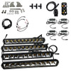 Foxpro MUDCT4KIT Mud Cutter Light Kit Black 2810/3380/4408 Lumens White/Amber/Mixed LED