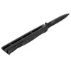 Cold Steel 60 Series Spectre Liner Lock Folding Knife - 3.75" CPM-20CV Black Drop Point Blade, Forged Carbon Fiber Handles with Titanium Bolsters - CS-FL-39SDP