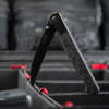 Cold Steel 60 Series Spectre Liner Lock Folding Knife - 3.75" CPM-20CV Black Hawkbill Blade, Forged Carbon Fiber Handles with Titanium Bolsters - CS-FL-39SHB