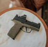 True Precision Duty Series Sig P365 Optic Cut Slide - RMSc Optic Cut, Black Nitride Finish