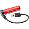 SureFire SF18650B | Micro USB Lithium Ion Rechargeable Battery