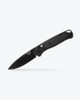 Benchmade Bugout CF-Elite AXIS Folding Knife - 3.24" S30V Black Cerakote Plain Blade, Graphite Black CF-Elite Handles - 535BK-2