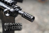 GrovTec G-NITE Flash HIder - 9mm, 1/2X36 Thread Pitch, Black Nitride Finish