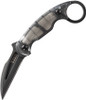 5.11 Tactical Doug Marcaida Talon Fixed - 2.75" D2 Steel Black Blade, Translucent FRN Handle, Black Kydex Sheath