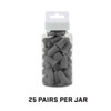 Allen Company ULTRX Tapered Foam Plugs - NRR 32 dB, Gray, 25 Pairs