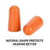 Allen Company ULTRX Foam Plugs - NRR 32 dB, Orange, 6 Pairs