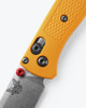 Benchmade 533-08 Mini Bugout AXIS Folding Knife - 2.82" S30V Satin Plain Blade, Daybreak Yellow Grivory Handles