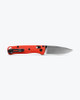Benchmade 533-04 Limited Mini Bugout AXIS Folding Knife - 2.82" S30V Satin Plain Blade, Mesa Red Grivory Handles