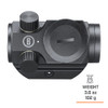 Bushnell TRS-25 3 MOA Red Dot Sight with Hi-Rise Mount