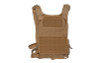 Grey Ghost Gear Plate Carrier - Body Armor Carrier, Laminate Nylon, Designed to Carry a Pair of 10" X 12" Hard Plates or Most Large SAPI Plates
