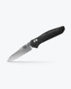 Benchmade 945-2 Mini Osborne Folding Knife - 2.92" S90V Satin Plain Blade, Carbon Fiber Handles, Crossbar Lock