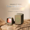 Olight Osight 3 MOA Green Dot with Magnetic Charging Cover - 3 MOA Green Dot Reticle, Rechargeable, FDE