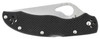 Byrd Knives Harrier 2 Folding Knife - 3.32" Satin Plain Blade, Black G10 Handles - BY01GP2