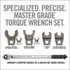 Real Avid AVMF5WS 5-PC A2 Crowsfoot Torque Wrench Set