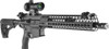 FAB Defense 45 Off Set Flip Up Sights - Front and Rear Set, Fits Picatinny, Black
