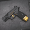 Tyrant CNC Extended Magazine Release Sig P365 Gold - TD-P365E-GOLD