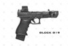 Strike Industries Mass Driver Comp for Glock 19 Gen 5 9MM - Includes Recoil Spring/Guide Rod/Guide Rod Fitment Washer/Guide Rode Head, Black