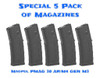 Magpul PMAG 30 AR/M4 GEN M3 - 5 Pack of Magazines