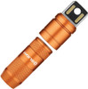 Olight iMini 2 Rechargeable Keychain LED Flashlight - 50 Max Lumens, Orange