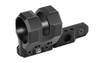 Leapers, Inc. - UTG M-LOK Offset Flashlight Ring Mount - Low Profile, Comes with Two Inserts to fit 27mm, 25.4mm (1"), or 20mm, Flashlight Tube Diameters, Black Finish