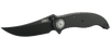 CRKT Clever Girl Folder - IKBS Flipper Knife 4.10" D2 Black Blade, Textured G10 Handles