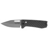 SOG Knives Ultra XR Graphite - Ultralight EDC Knife -  2.8" Graphite TiNi Blade, Carbon Fiber Handles, Titanium Money Clip