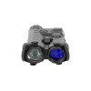 Holosun IRIS-RD4 Quad Function Rifle Red Laser, IR Laser, IR Illuminator, & White Light - Fits Picatinny, Remote Activated Button, Anodized Black
