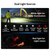 Olight Perun 3 Black Right-Angle Rechargeable LED Headlamp Flashlight - 3000 Max Lumens, White & Red Light, Midnight Blue Finish
