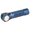 Olight Perun 3 Black Right-Angle Rechargeable LED Headlamp Flashlight - 3000 Max Lumens, White & Red Light, Midnight Blue Finish