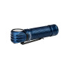 Olight Perun 3 Black Right-Angle Rechargeable LED Headlamp Flashlight - 3000 Max Lumens, White & Red Light, Midnight Blue Finish