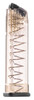 ETS Group SW9MP21 Pistol Mags 21rd 9mm Luger for S&W M&P (Except Shield Variant) Clear Detachable