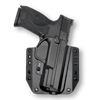 Bravo Concealment OWB Holster for the S&W M&P 2.0 9/40 Full Size - 1.5" Belt Loops, Right Hand, Black, Polymer