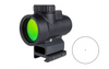 Trijicon MRO SD 1x25 Green Dot Sight - Full Co-Witness Mount, Black Finish