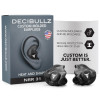 Decibullz Custom Molded Earplugs 31dB NRR - Black