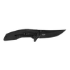 Kershaw 8320BLKST Outright Frame Lock Assisted Flipper Knife - 3" Black PVD Upswept Combo Blade, Black G10 and Stainless Steel Handles