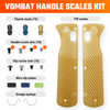 Vosteed Vombat PEI Handle Scales Kits- X0138 Vosteed Vombat PEI Handle Scales Kits- X0138