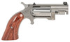 North American Arms SNTBGT Sentinel 22 WMR 5 Shot 1.42" Matte Stainless Steel Barrel, Stainless Cylinder, Matte Stainless Steel Frame, Exposed Hammer
