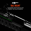 iProTec RM600LSG Rail Mount Light + Green Laser - Black Finish