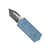 Templar Knife Sentinel Side Slider OTF Money Clip - 1.88" D2 Tanto Blade, Gun Metal Blue Handle